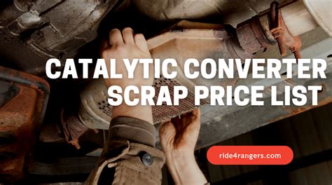 pocatello catalytic converter price  The value of used catalytic converters depends on the amount of precious metals they contain
